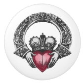 ケルト語Claddagh セラミックノブ (正面)