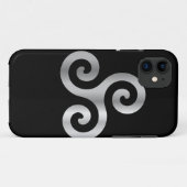 ケルト語Neopaganism三重の螺線形のtriskelion.jpg Case-Mate iPhoneケース (裏面(横))