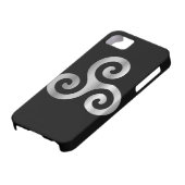 ケルト語Neopaganism三重の螺線形のtriskelion.jpg Case-Mate iPhoneケース (下部)