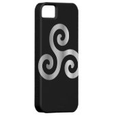 ケルト語Neopaganism三重の螺線形のtriskelion.jpg Case-Mate iPhoneケース (裏面/右)