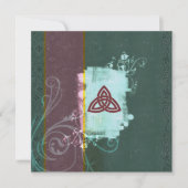 ケルト語Triskel 招待状 (正面)