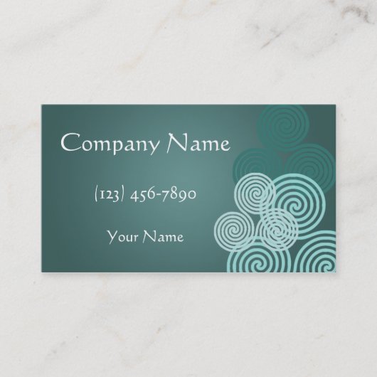 ケルト語Triskele 名刺 (正面)