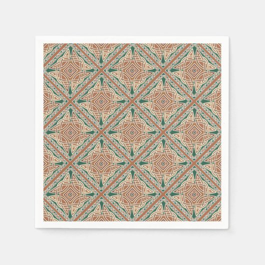 ケルト諸島 スタンダードカクテルナプキン (正面)