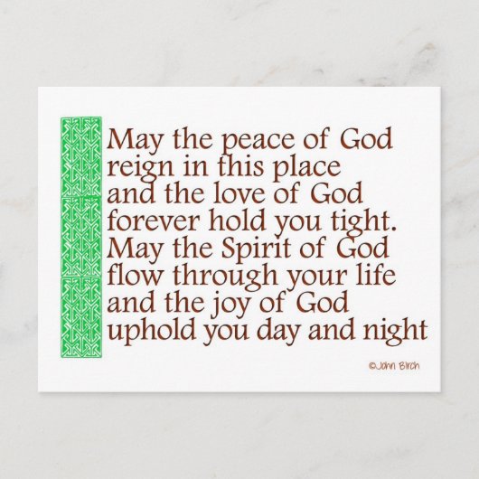 ケルト賛美病 ポストカード (正面)