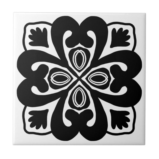 ケルト賛美語 タイル (正面)