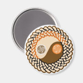 ケルト陰陽 マグネット (正面/裏面)