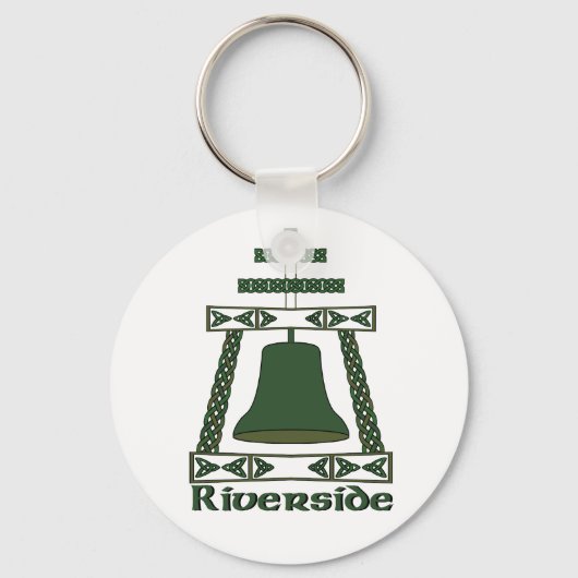 ケルト風レインクロス キーホルダー (正面)