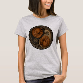 ケルト風陰陽リッジバックTシャツ Tシャツ