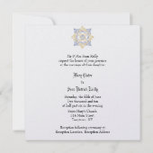 ケルト風 結婚式 ノット 招待状(伝統的な) 招待状 (裏面)