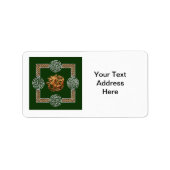 ケルト馬デザイン ラベル (正面)