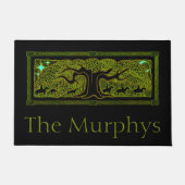 ケルト魔法 – ザ素晴らしツパーソナライズされたリー ドアマット (正面)