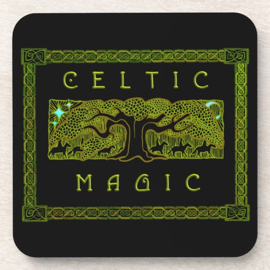 ケルト魔法 – ザ素晴らしツリー コースター (正面)