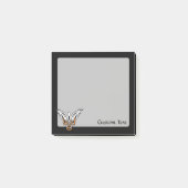 ケルト鳥の付箋紙 ポストイット (正面)