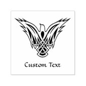 ケルト鳥の自己手書きスタンプ セルフインキングスタンプ (デザイン)