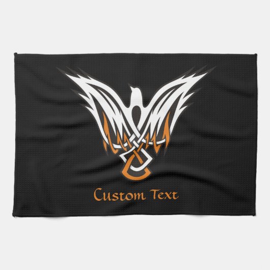 ケルト鳥キッチンタオル キッチンタオル (横)