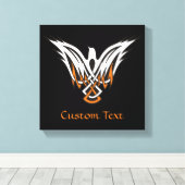 ケルト鳥キャンバス印刷 キャンバスプリント (インサイチュ (ウッドフロア))