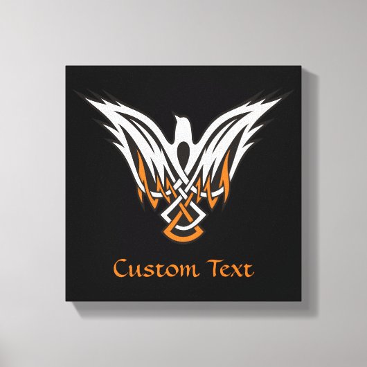 ケルト鳥キャンバス印刷 キャンバスプリント (正面)