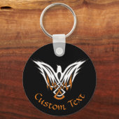 ケルト鳥キーチェーン キーホルダー (正面)