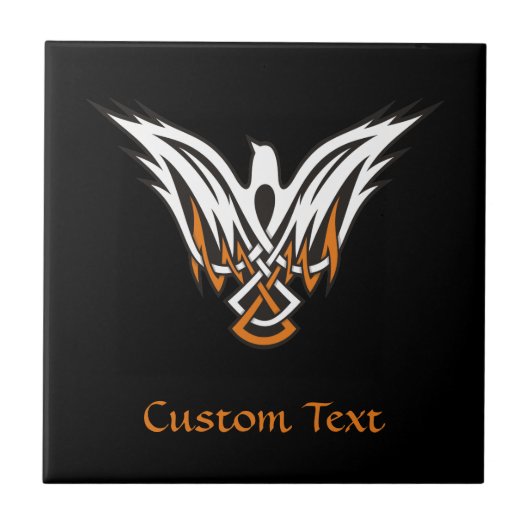 ケルト鳥タイル タイル (正面)