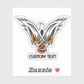 ケルト鳥 シール (シート)