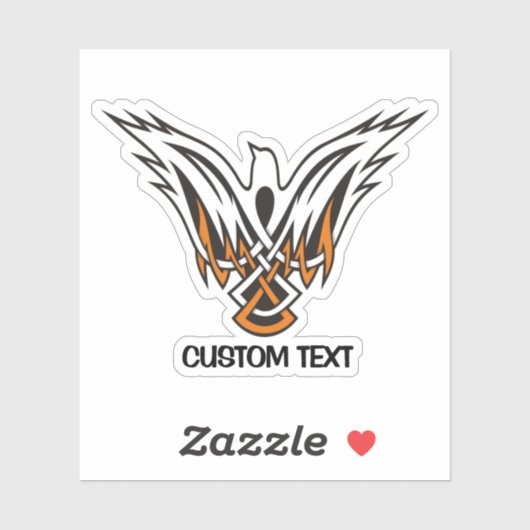 ケルト鳥 シール (シート)