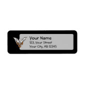 ケルト鳥 ラベル (正面)