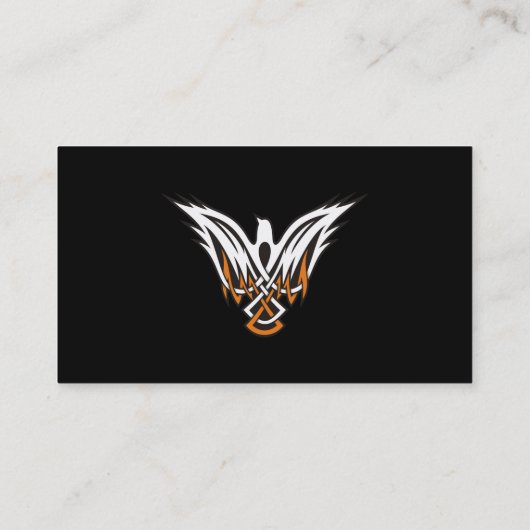 ケルト鳥 名刺 (裏面)