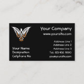 ケルト鳥 名刺 (正面)