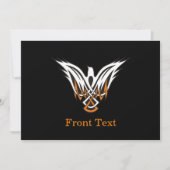 ケルト鳥 招待状 (正面)