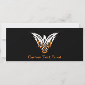 ケルト鳥 招待状 (正面)