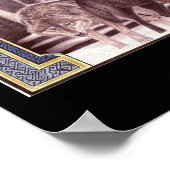 ケルト・ウルフ魔法ポスター ポスター (角)