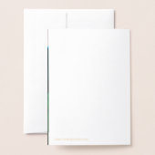 ケルト・クロス・アイリッシュ・カト結婚リックの発表 箔カード (裏面封筒付き)