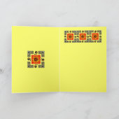 ケルト・サン・マンダラ・空白のカード カード (内部)