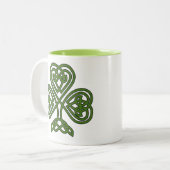 ケルト・シャムロック – St patricks day ツートーンマグカップ (正面左)