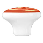 ケルト・トリスケレオーナメントマンダリンオレンジ セラミックノブ (側面)