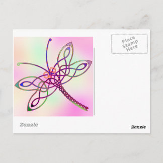 ケルト・ドラゴンフライ・ライト ポストカード