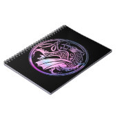 ケルト・ドラゴンラウンド ノートブック (左側)