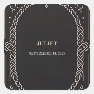 ケルト ノルディック ファン メディアバル スクロール ブライズシャワー スクエアシール