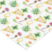 ケルト・ハープ・セント・パトリックの日 テーブルクロス (アングル)