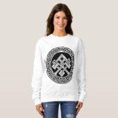 ケルト&バイキングアインスパイアートスウェットシャツ スウェットシャツ (正面フル)