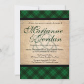 ケルト·プラ結婚イド 招待状 (正面)