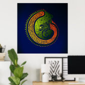 ケルト ポスター (ホームオフィス)