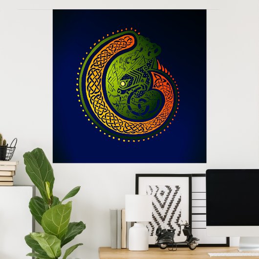ケルト ポスター (ホームオフィス)