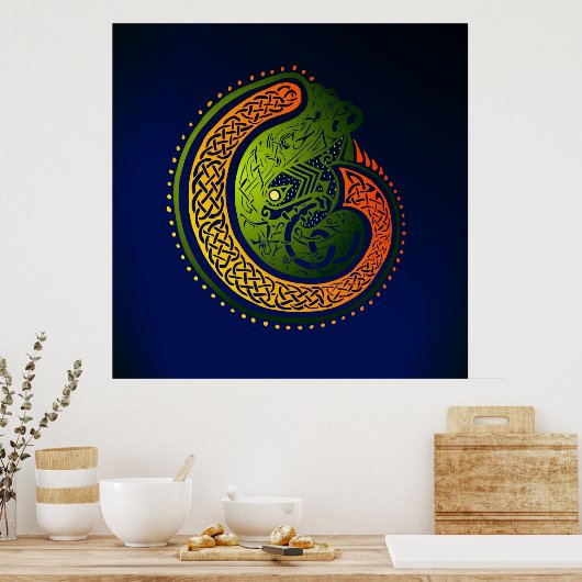 ケルト ポスター (キッチン)