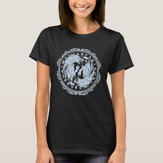 ケルト ヴァイキング ノルウェー ヴァルハラ Tシャツ (正面)