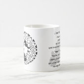 ケルト〔占星術の〕十二宮図オッターマグ コーヒーマグカップ (中央)