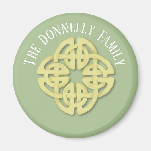 ケルト、2 1/4インチラウンドマグネット マグネット (正面)