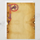 ケルトPモノグラム羊皮紙 (正面/裏面)