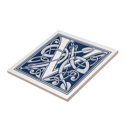 ケルトVモノグラム タイル (側面)