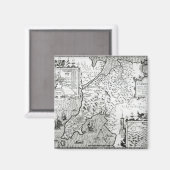 ケルナルフォンの地図， 1616 マグネット (正面/裏面)
